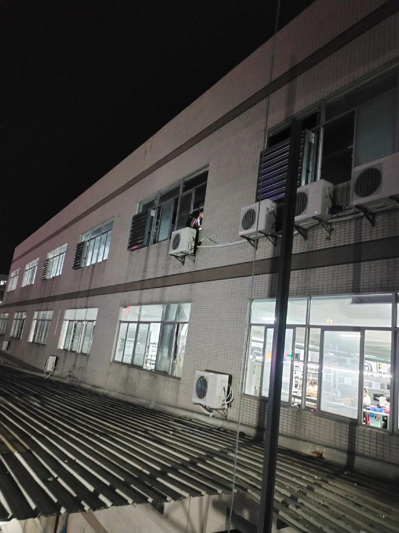 工厂生产车间柜机空调安装要点与注意事项